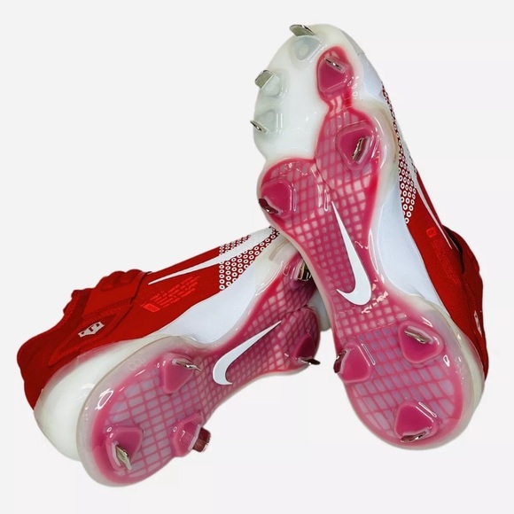 Nike Force Zoom Trout 7 Red White Baseball Cleats CI3134-602 Mens Size 14 - Picture 10 of 10